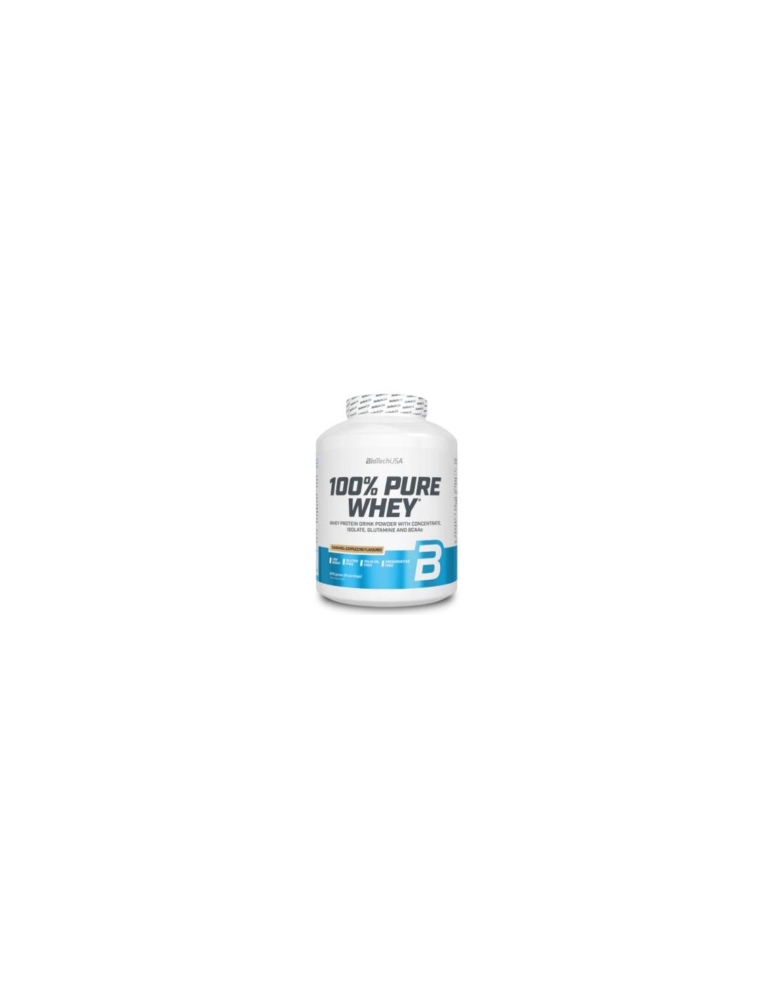 100% Pure Whey Caramelo-Cappuccino - 2270G de Biotechusa