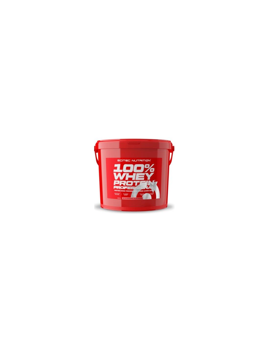 100% Whey Protein Prof. 5000G Fresa de Scitec Nutrition