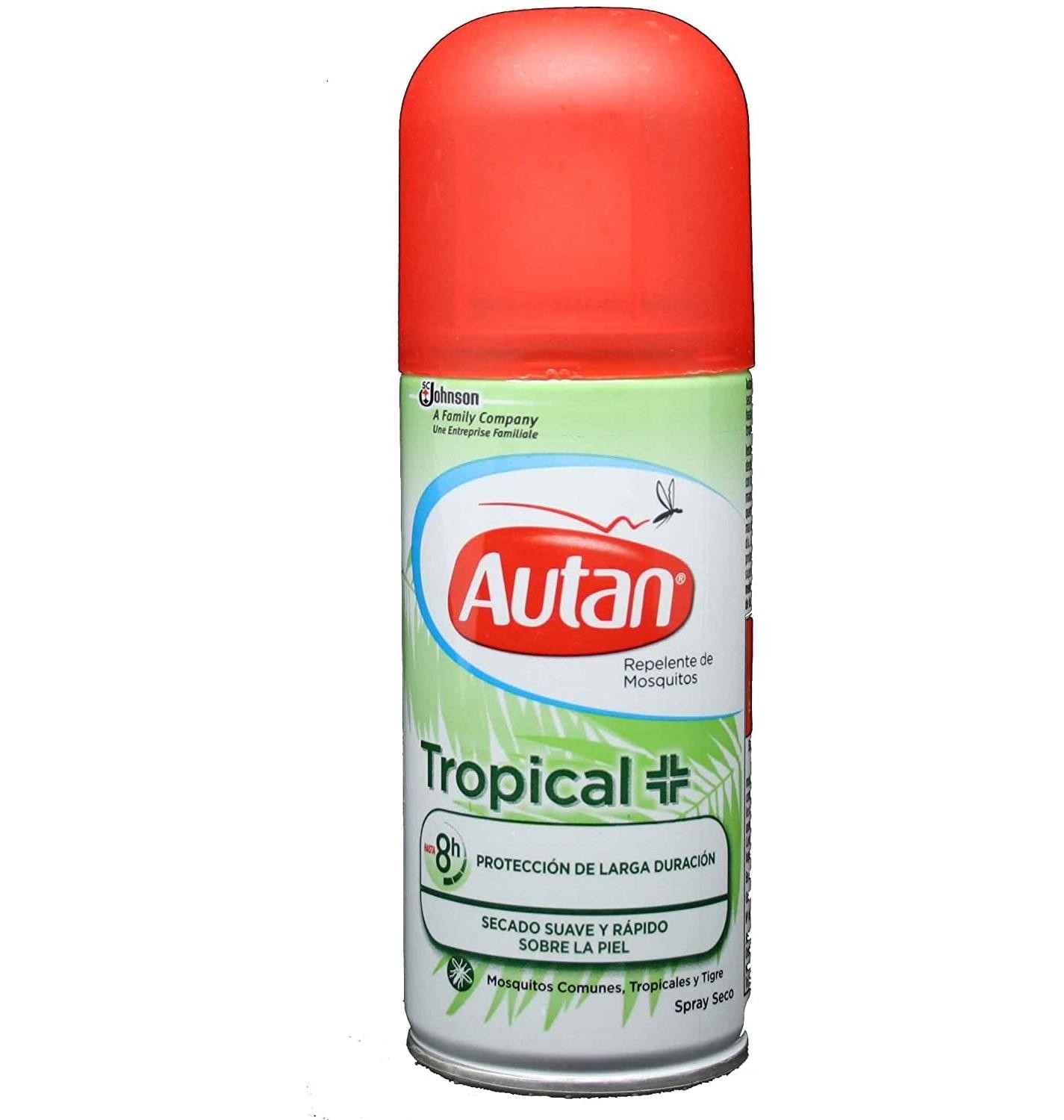 Autan Tropical Spray Seco - Repelente (100 Ml)