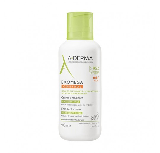 A-DERMA EXOMEGA CONTROL CREMA EMOLIENTE 400ML