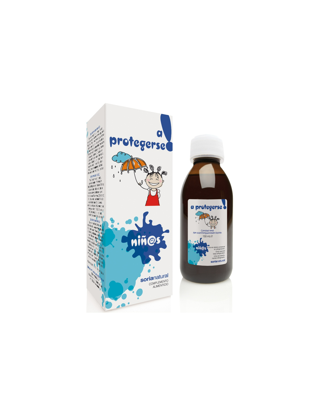 A Protegerse Niñ@S Jarabe 150Ml. de Soria Natural