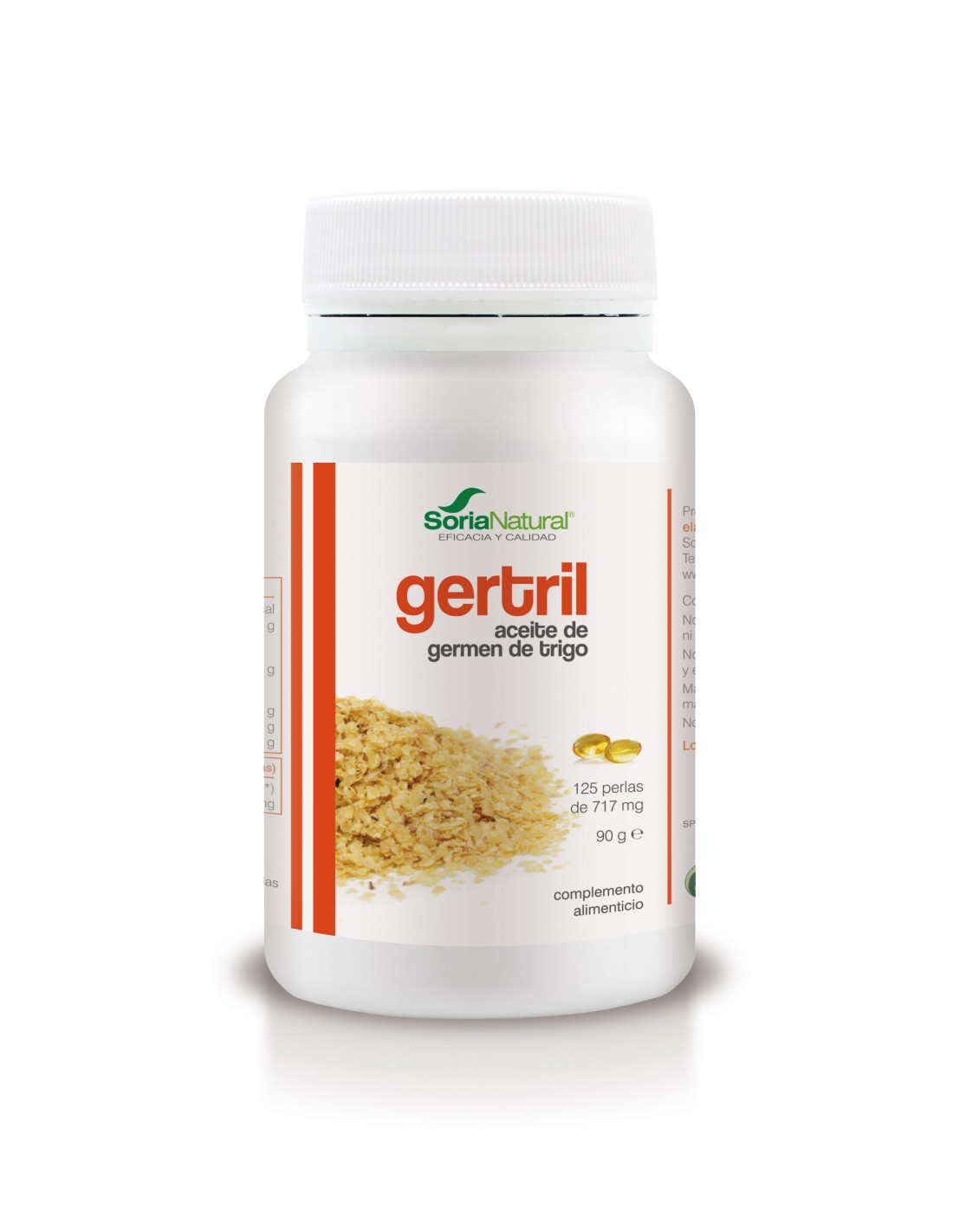 Aceite De Germen Trigo Gertril 125Perlas de Soria Natural