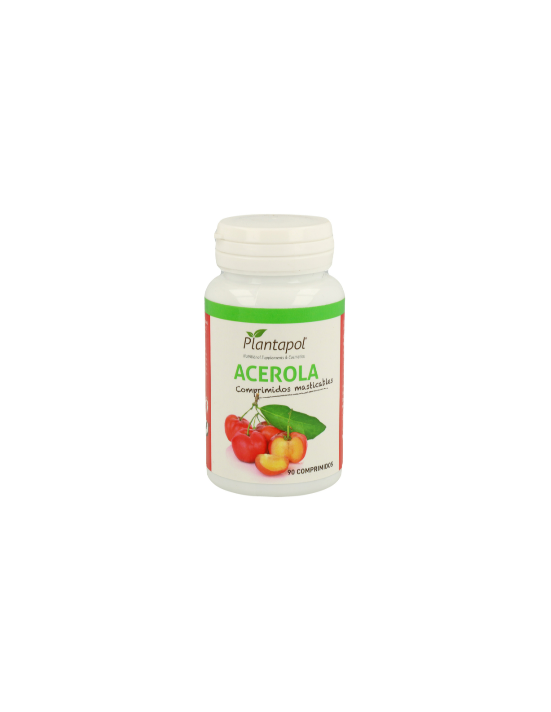 Acerola Masticable (90 Comprimidos 580 Mg) de Plantapol