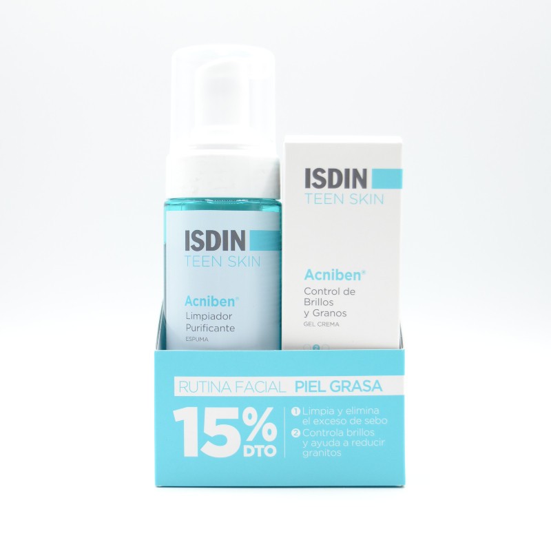 ACNIBEN ESPUMA LIMPIADOR 150ML + ACNIBEN GEL CREMA 40ML PRECIO ESPECIAL