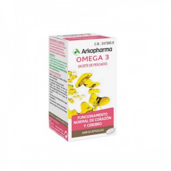 Arkopharma Omega 3 aceite de Pescado 50 cápsulas