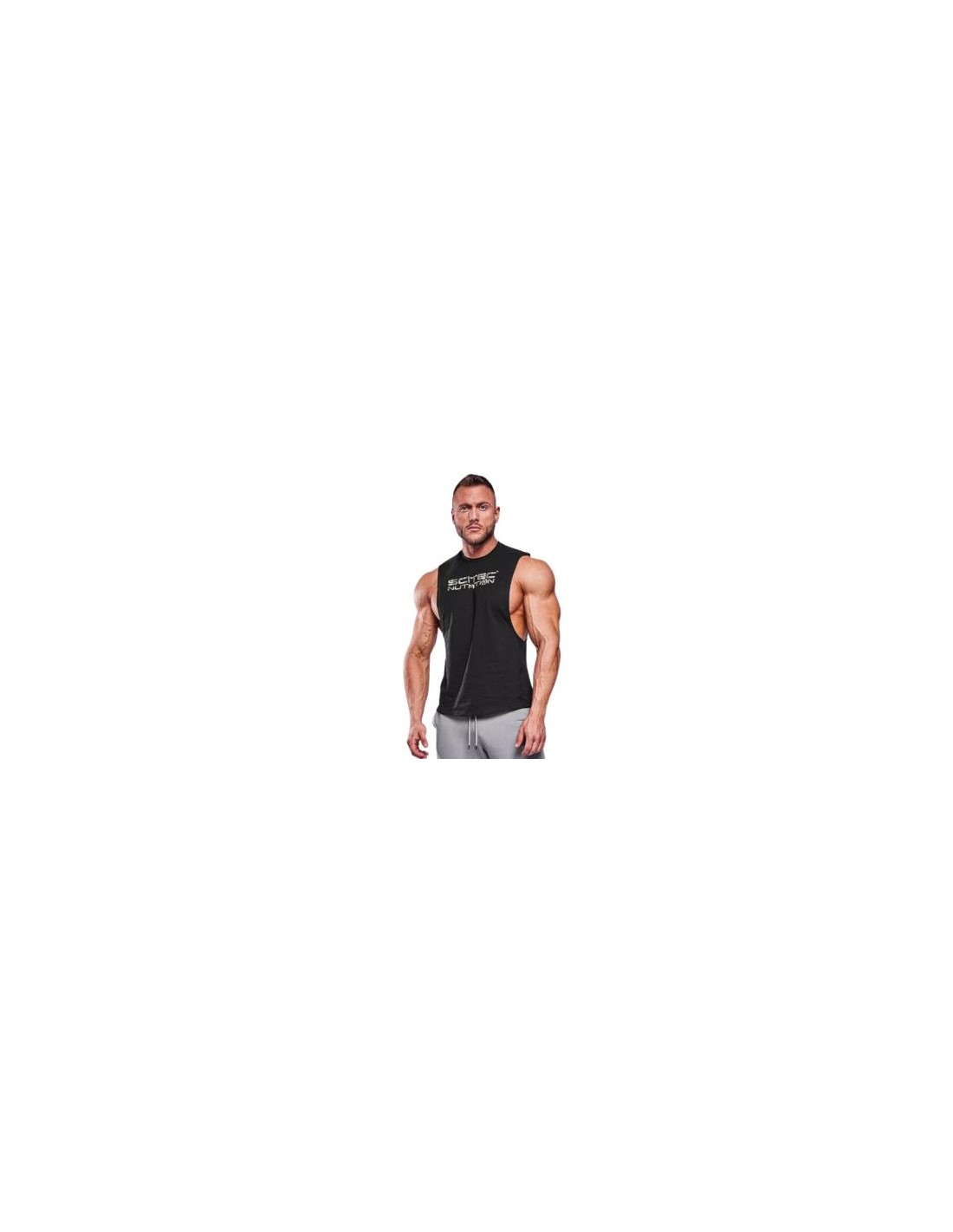 Arlo Men Tank Top Black M de Scitec Nutrition