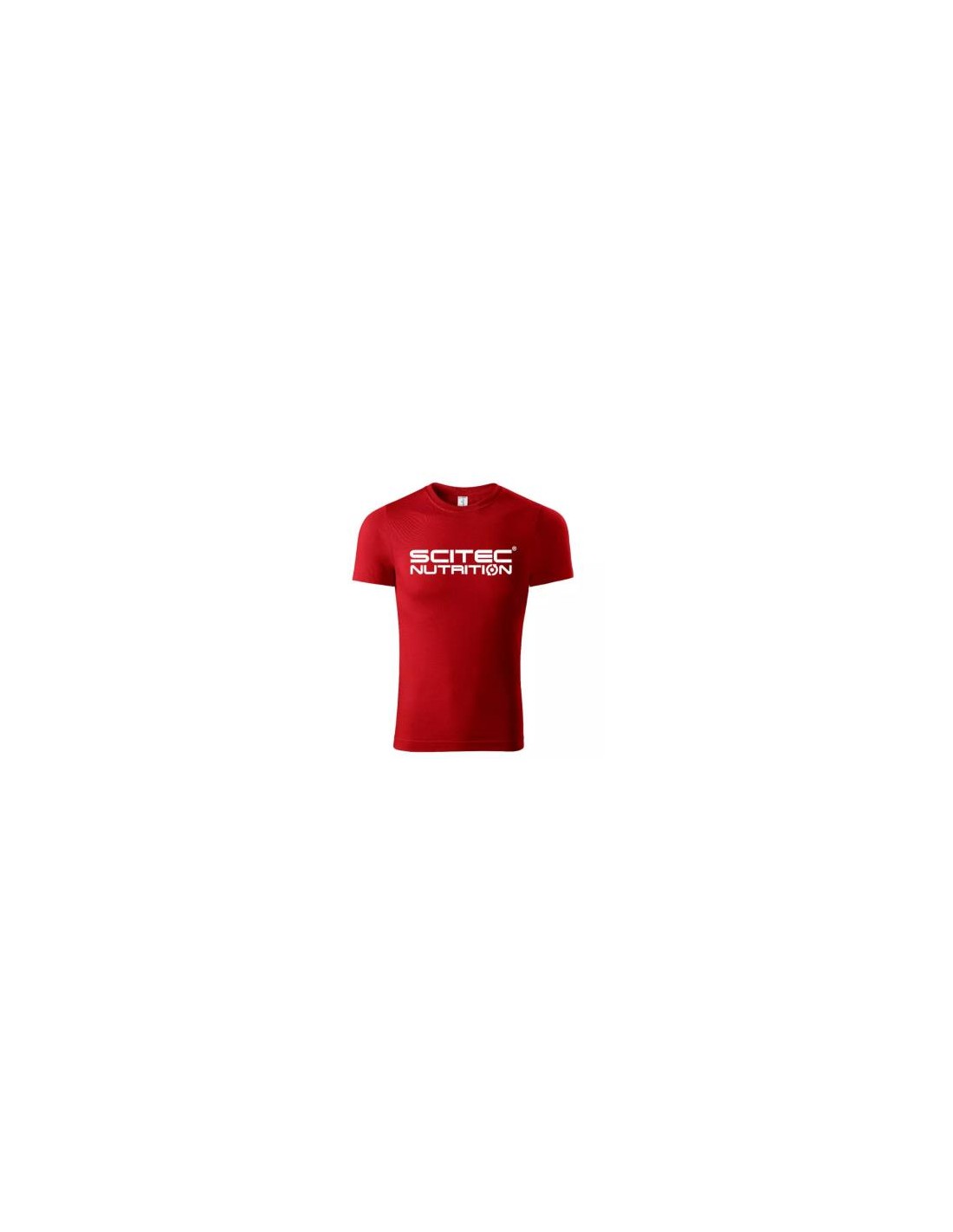 Basic T-Shirt Man Red S de Scitec Nutrition