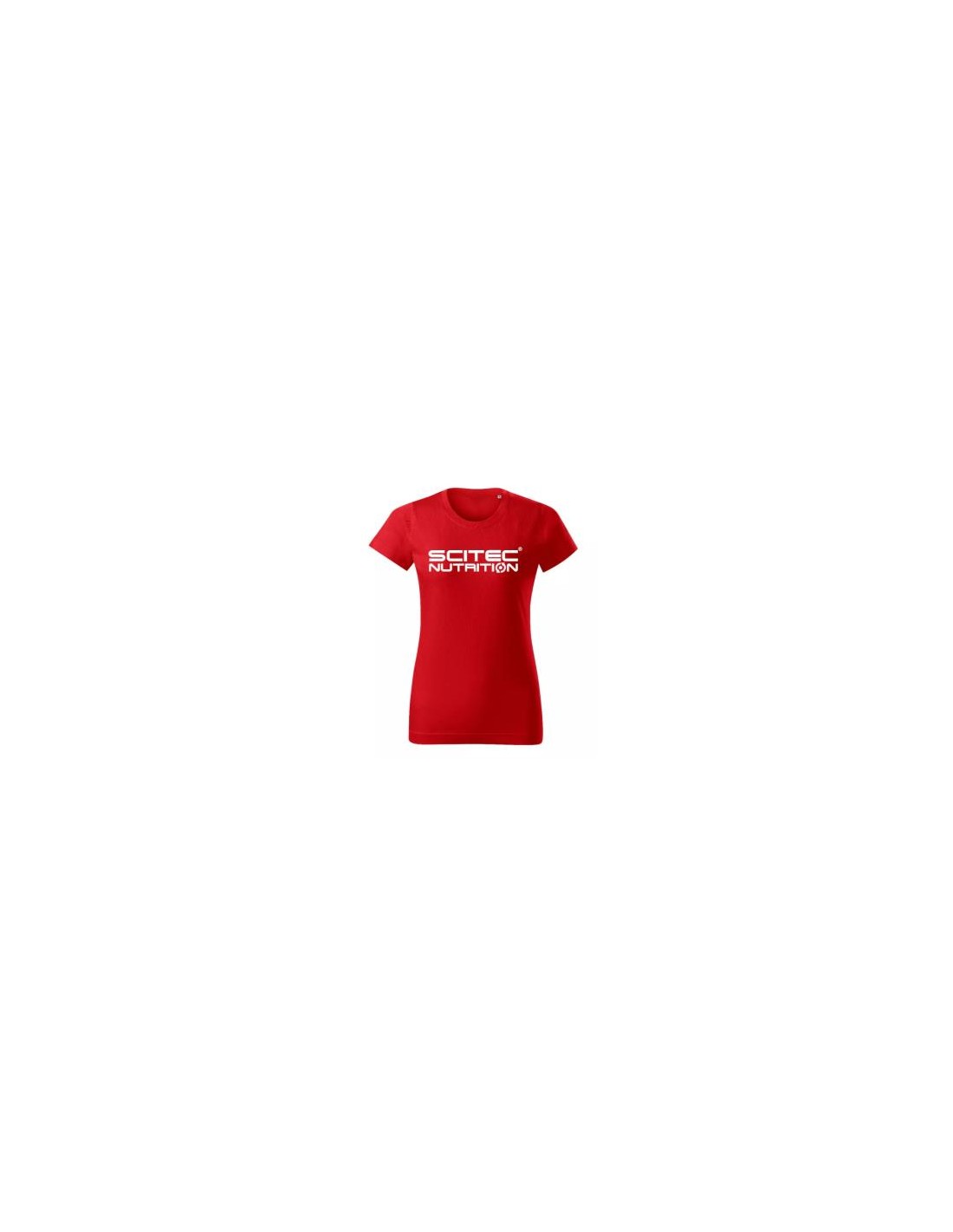 Basic T-Shirt Woman Red L de Scitec Nutrition