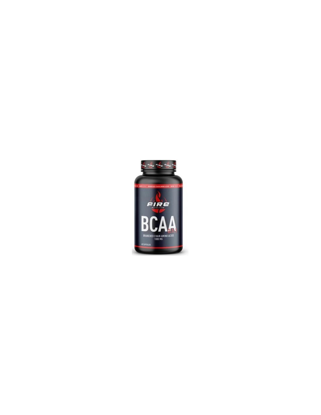 Bcaa Ratio 2:1:1 1000Mg 60Cap. de Fire Nutrition