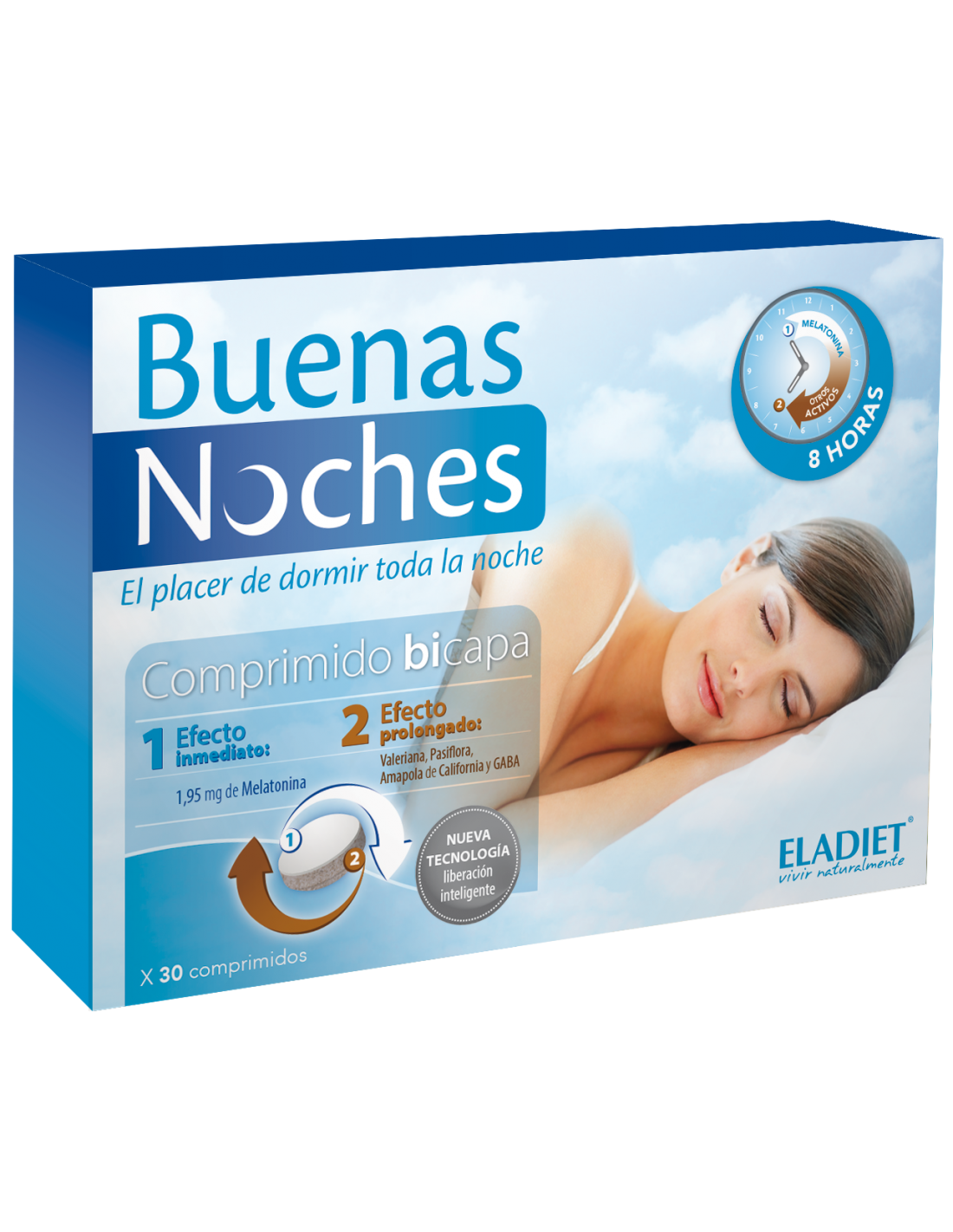 Buenas Noches Total 1,85Mg 30Comp. de Eladiet