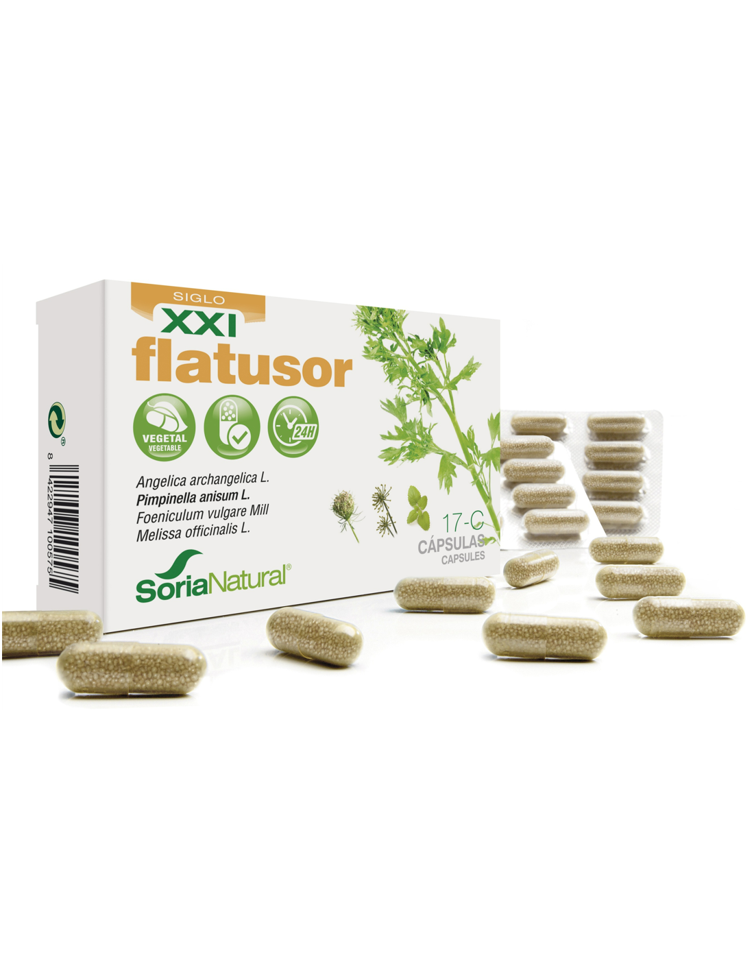 Cap.C-17 Flatusor Xxi Ang+Anis+Hinoj+Melis 30Cap. de Soria Natural