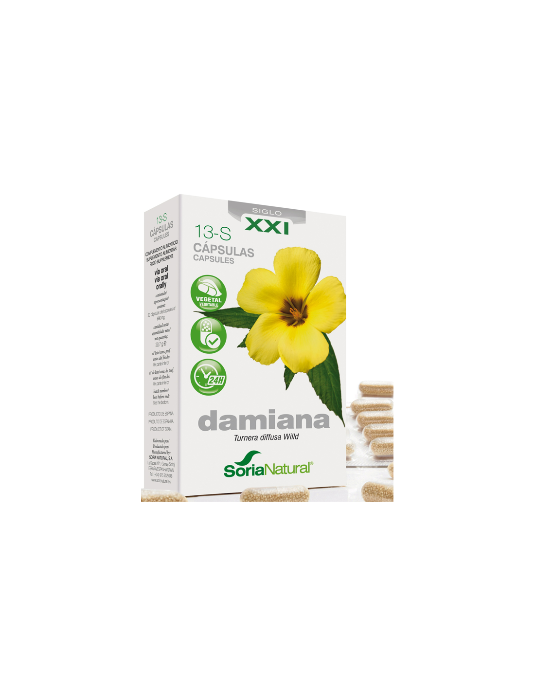 Cap.S 13 Damiana Xxi 30Cap. de Soria Natural
