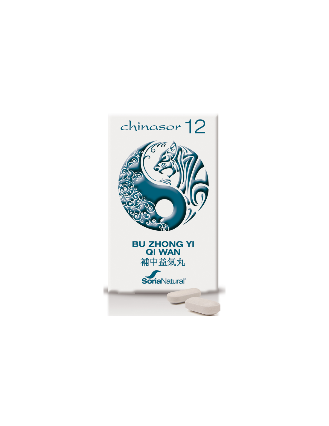 Chinasor 12 Bu Zhong Yi Qi Wan 30Comp. de Soria Natural