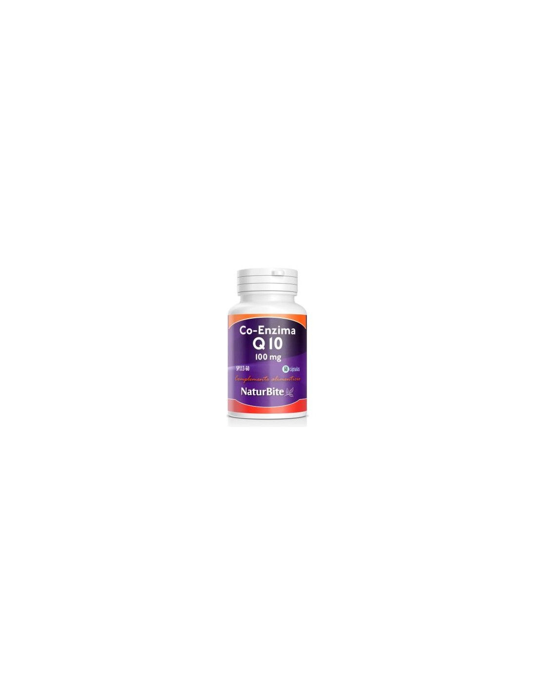 Co-Enzima Q10 100Mg. 60Cap. de Naturbite