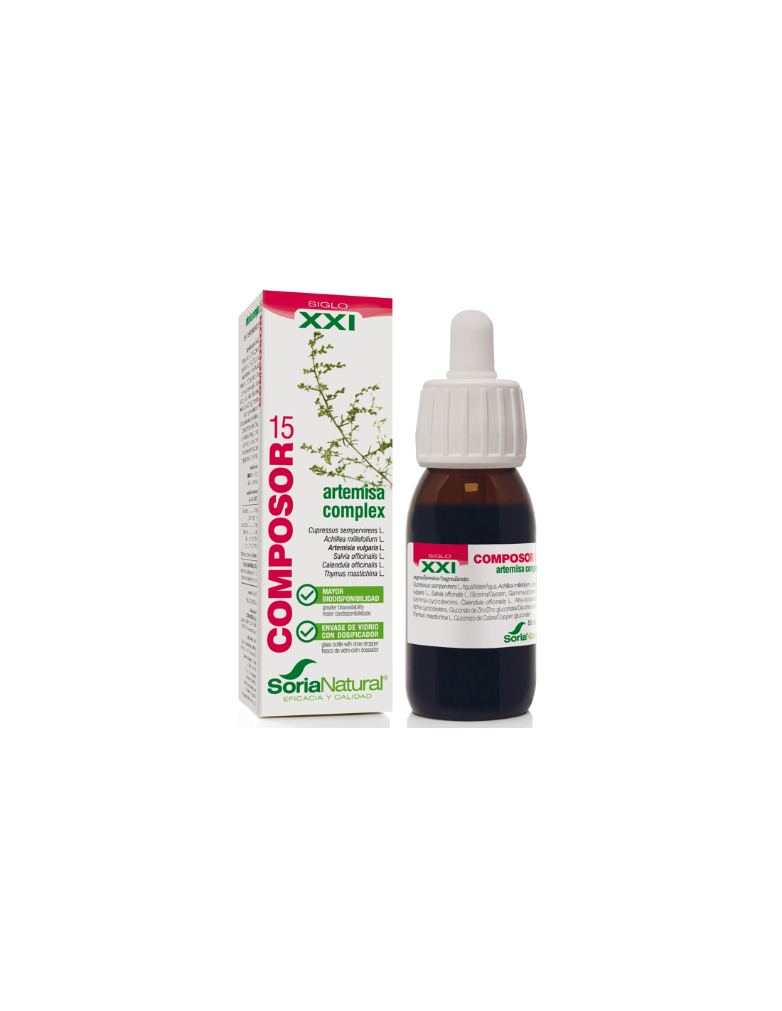 Composor 15 Artemisa Complex Xxi 50Ml. de Soria Natural