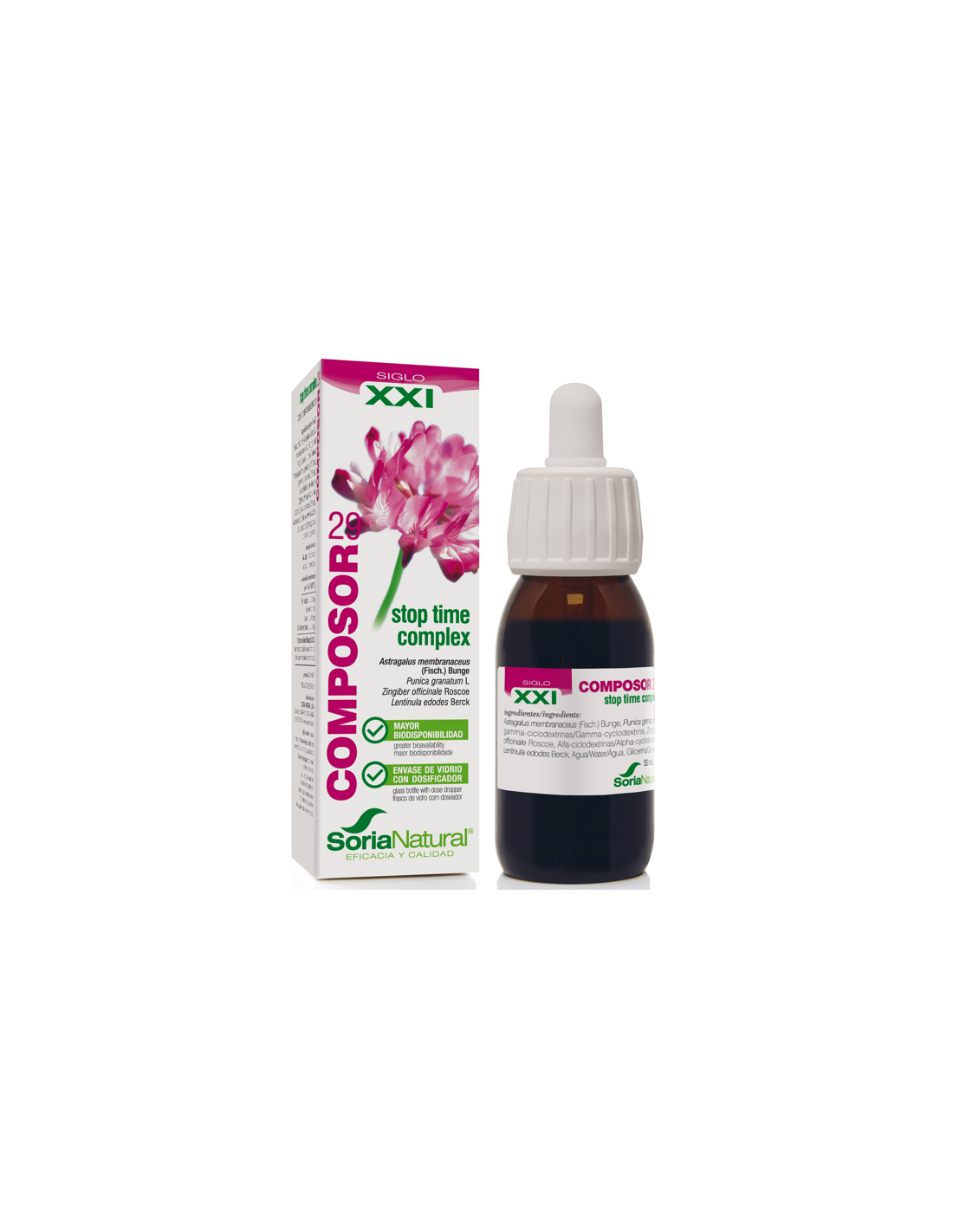 Composor 29 Stop Time Complex Xxi 50Ml. de Soria Natural