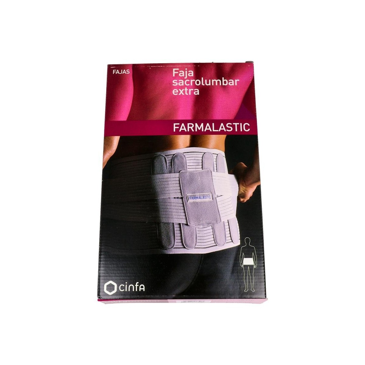 Faja Farmalas Sacrolumb extrat1 88cm Gris
