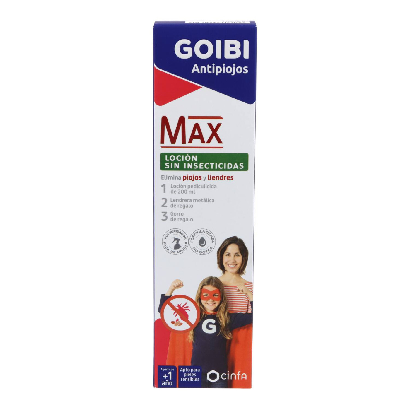 Goibi Antipiojos Max Locion Sin Insecticidas 200