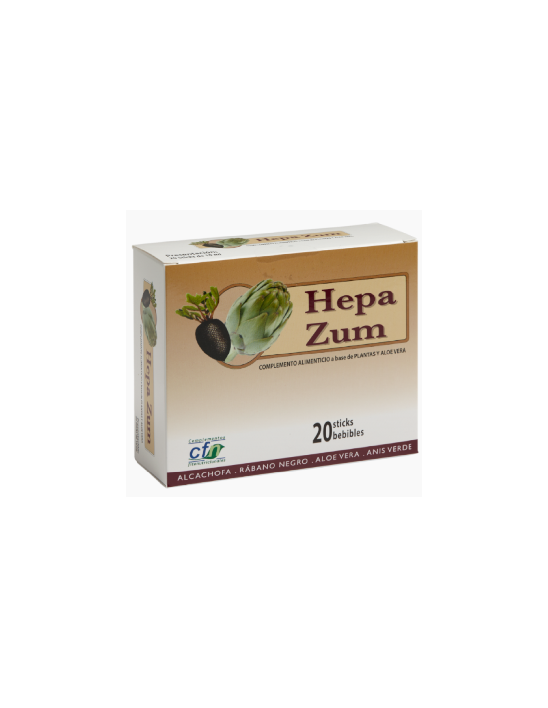 Hepazum 20Sticks de Cfn