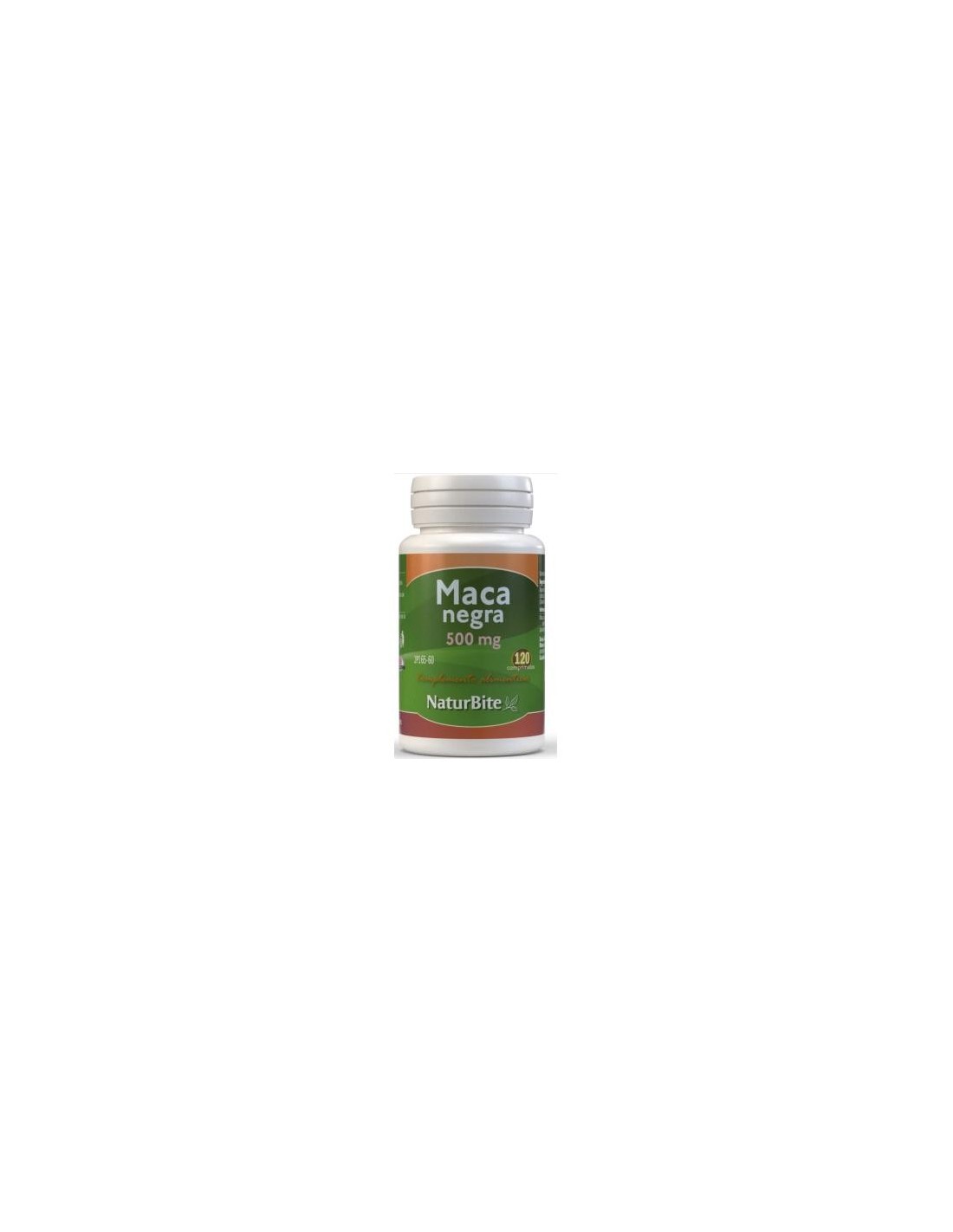 Maca Negra 500Mg. 120Comp. de Naturbite
