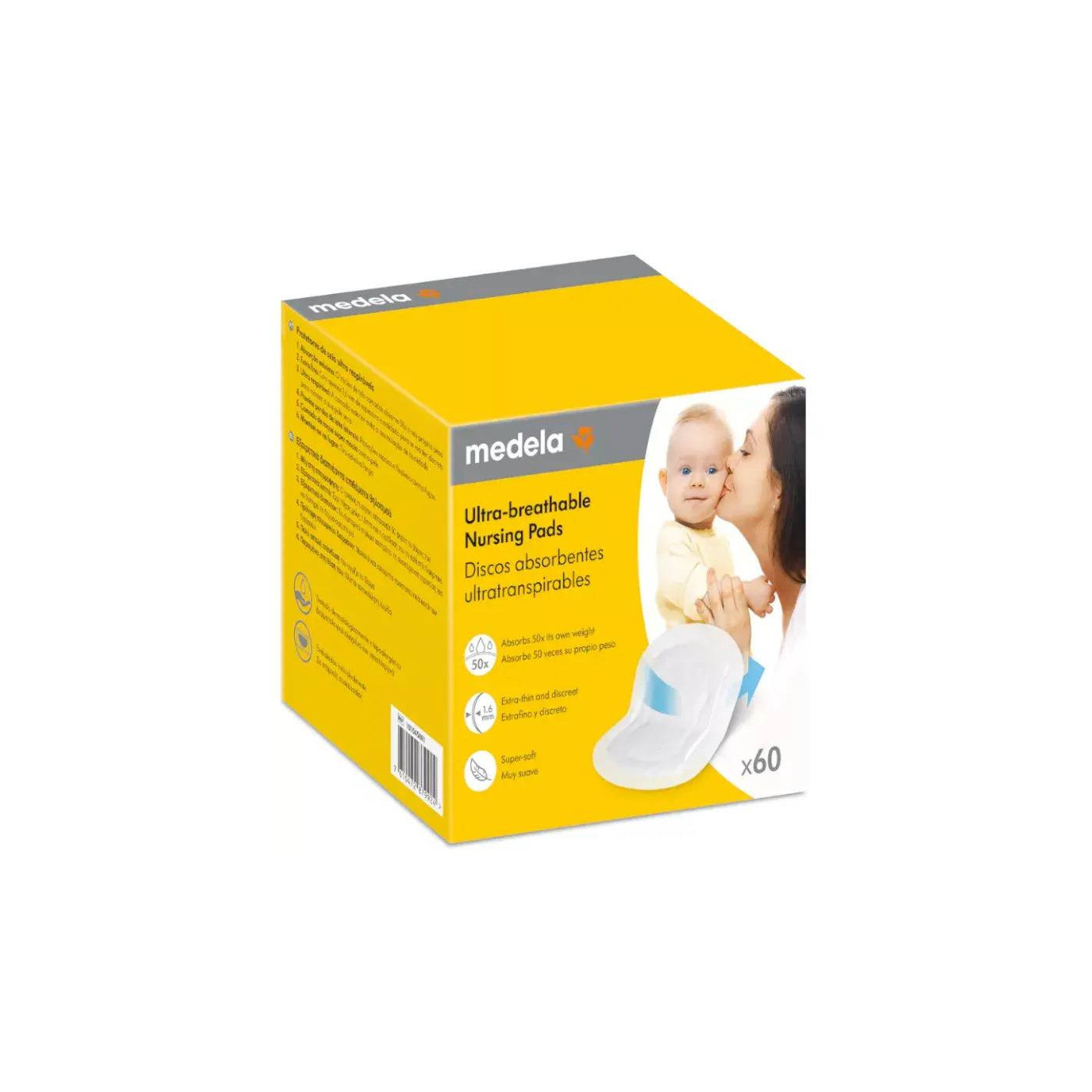 Medela Discos Absorbentes Desechables 60 Uds