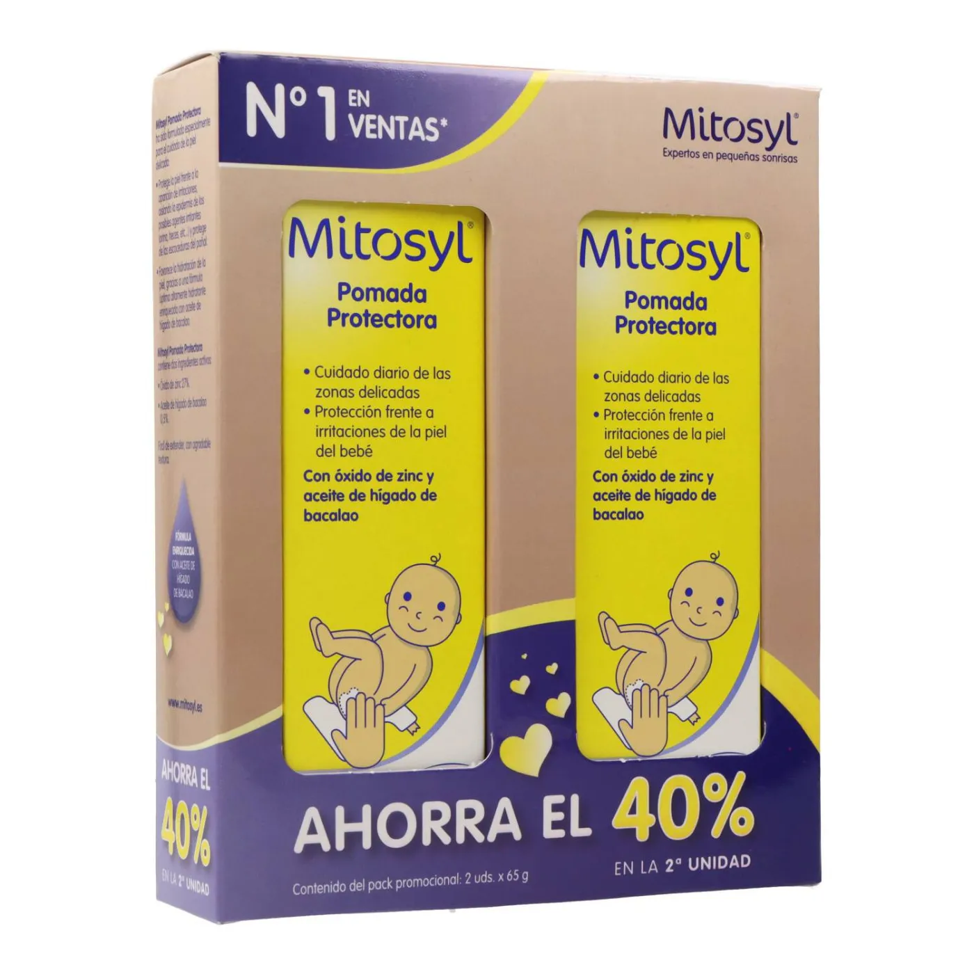 Mitosyl Pomada Protectora 2x65 g Promo