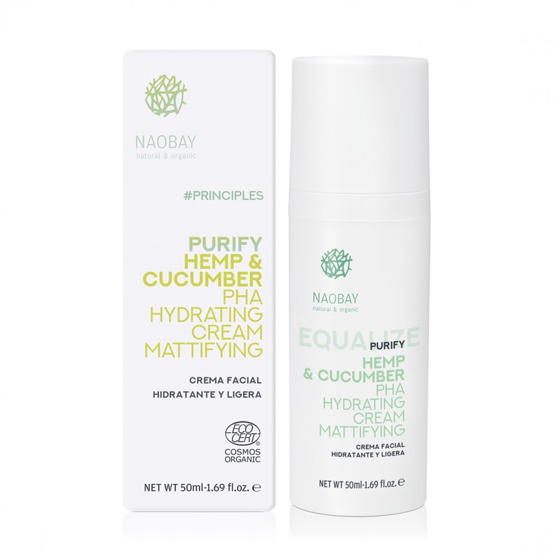 NAOBAY CREMA HIDRATANTE MATIFICANTE CUCUMBER 50 ML