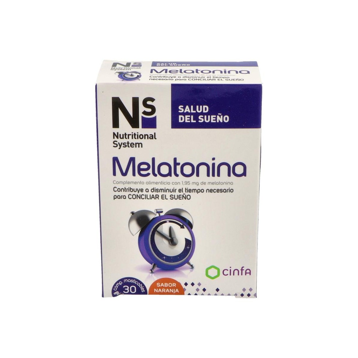Ns Melatonina Comp Mast Naranja 30 Comp
