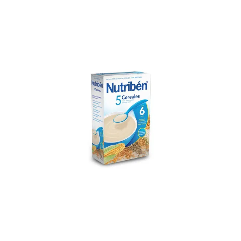 Nutriben 5 Cereales 600g +6 meses