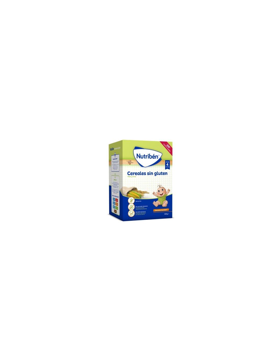 Nutriben Cereales S/Gluten 600Gr. de Nutriben