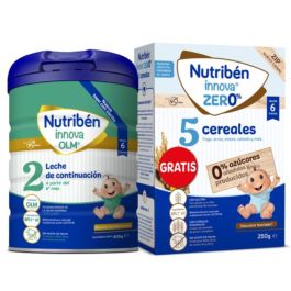 Nutribén Leche de Continuación Innova 2 + Innova 0% 5 cereales de regalo