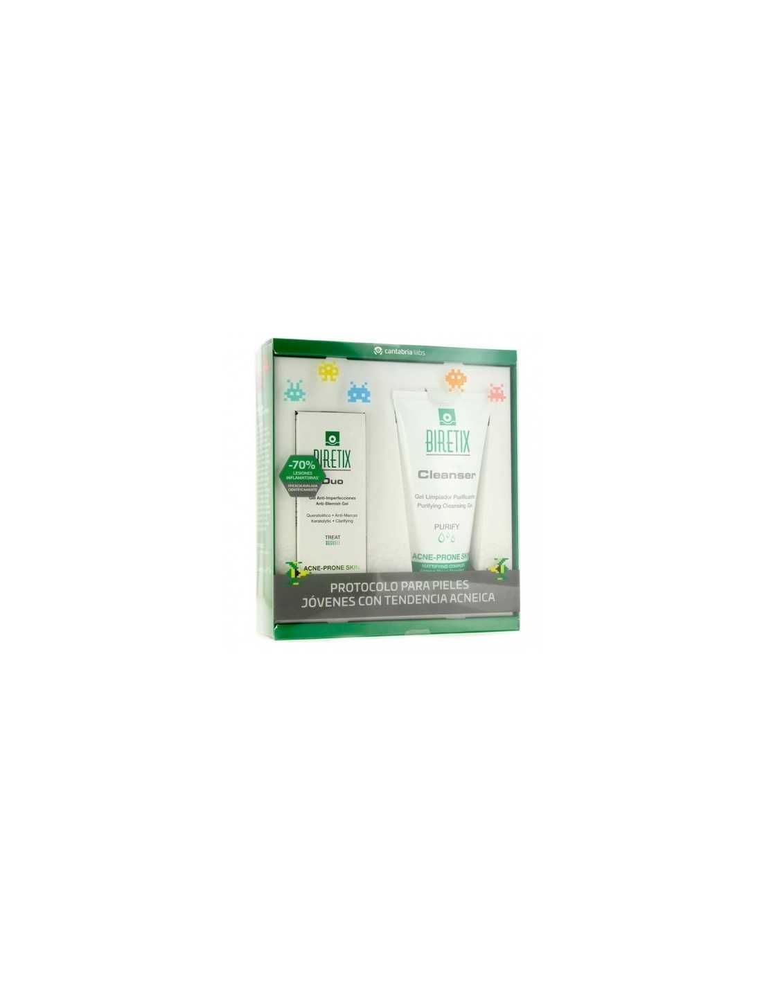 Pack Biretix Dúo 50ml + Cleanser