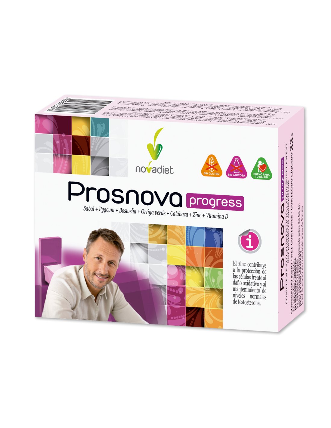 Prosnova Progress Envase de 60 cápsulas vegetales. de Novadiet