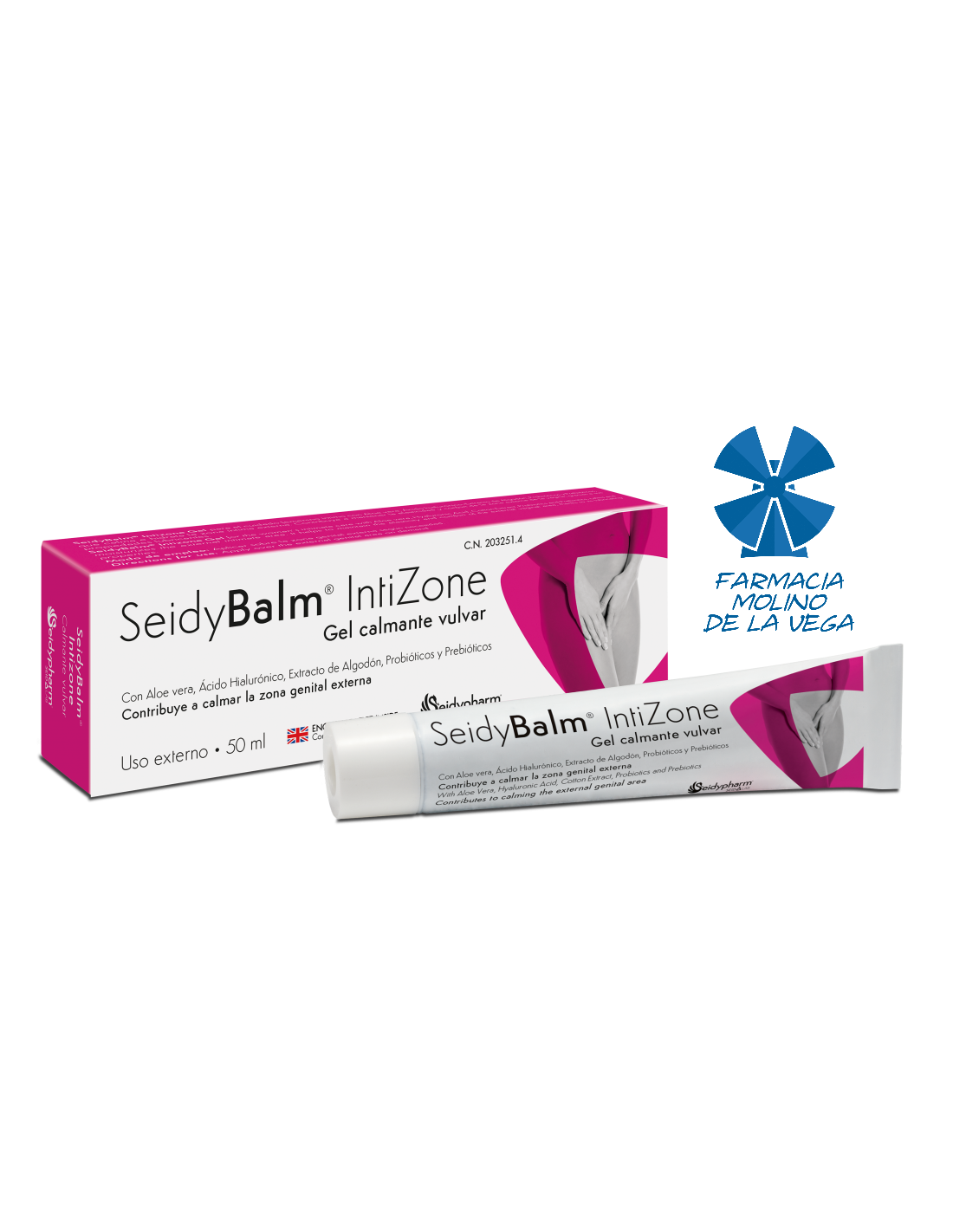 SEIDYBALM INTIZONE GEL CALMANTE VULVAR 50 ML