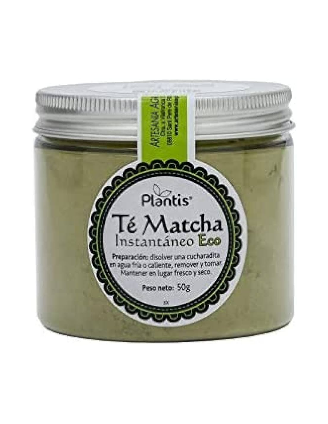 Te Matcha Eco Plantis 50 G de Artesania