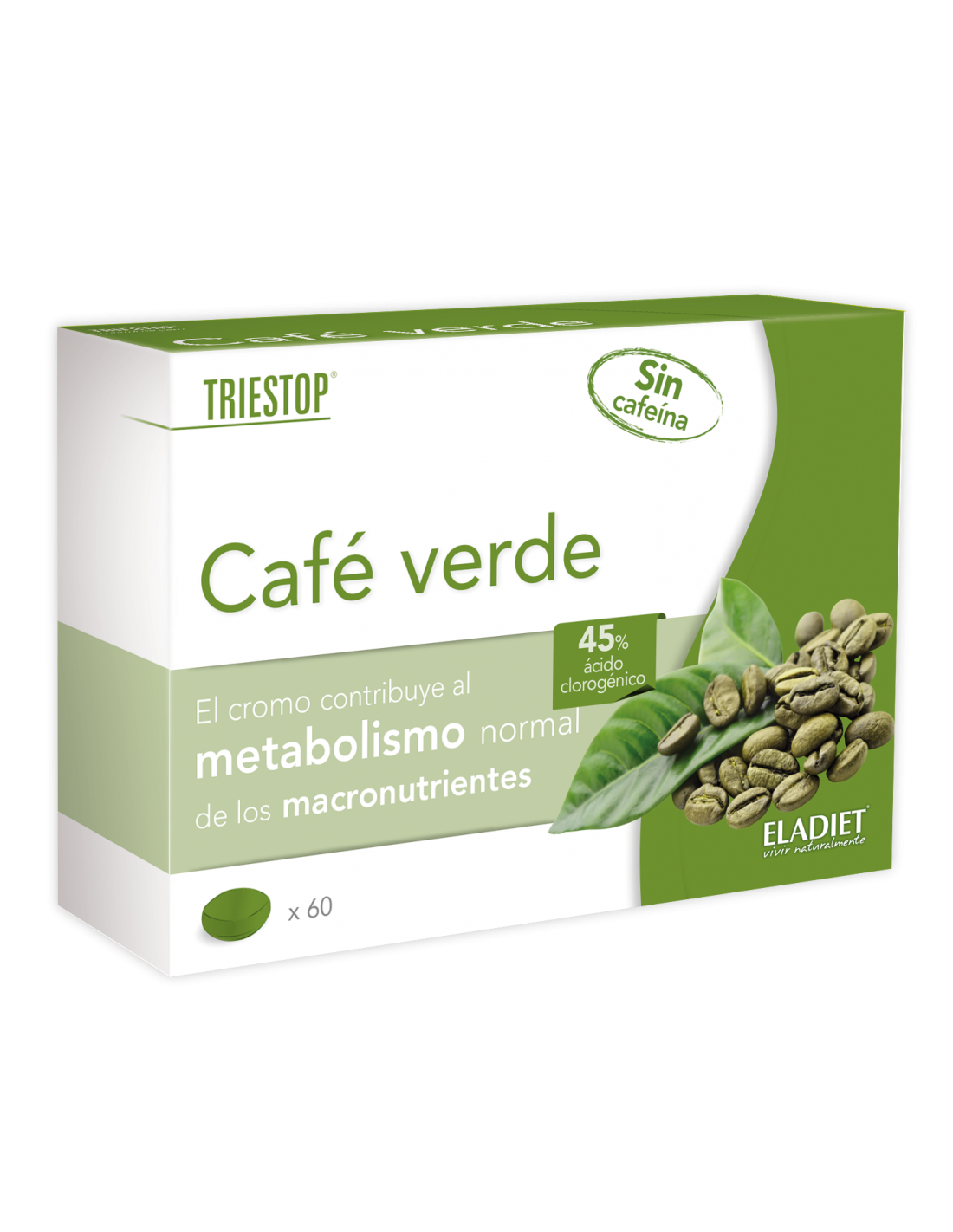 Triestop Cafe Verde 60Comp. de Eladiet