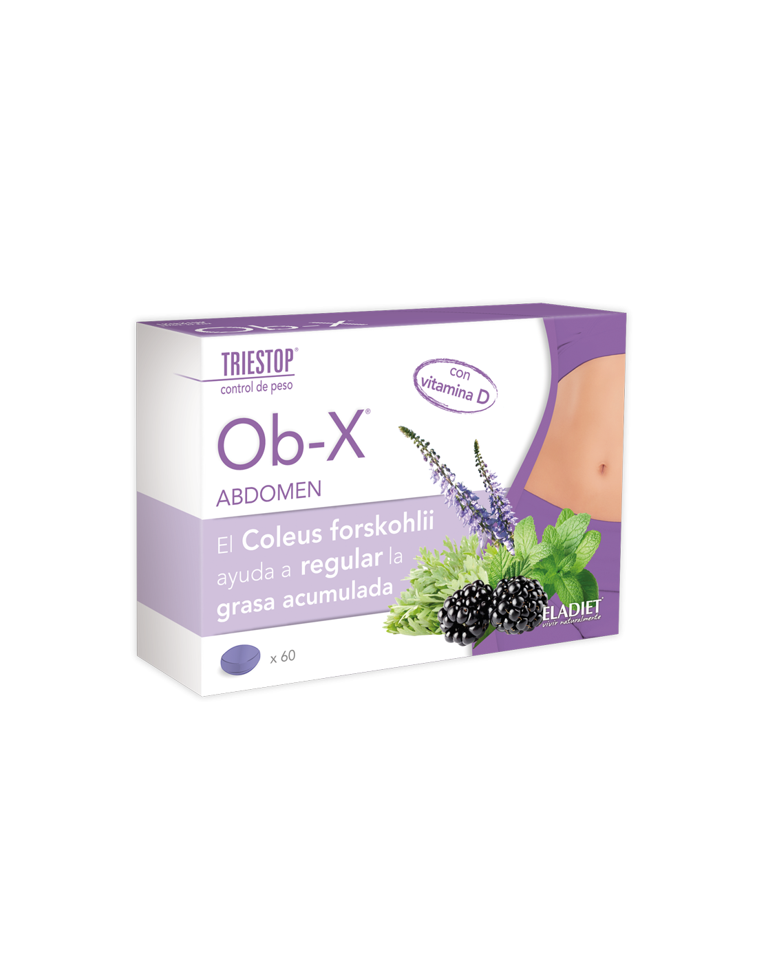 Triestop Ob-X Abdomen 60 Comprimidos de Eladiet