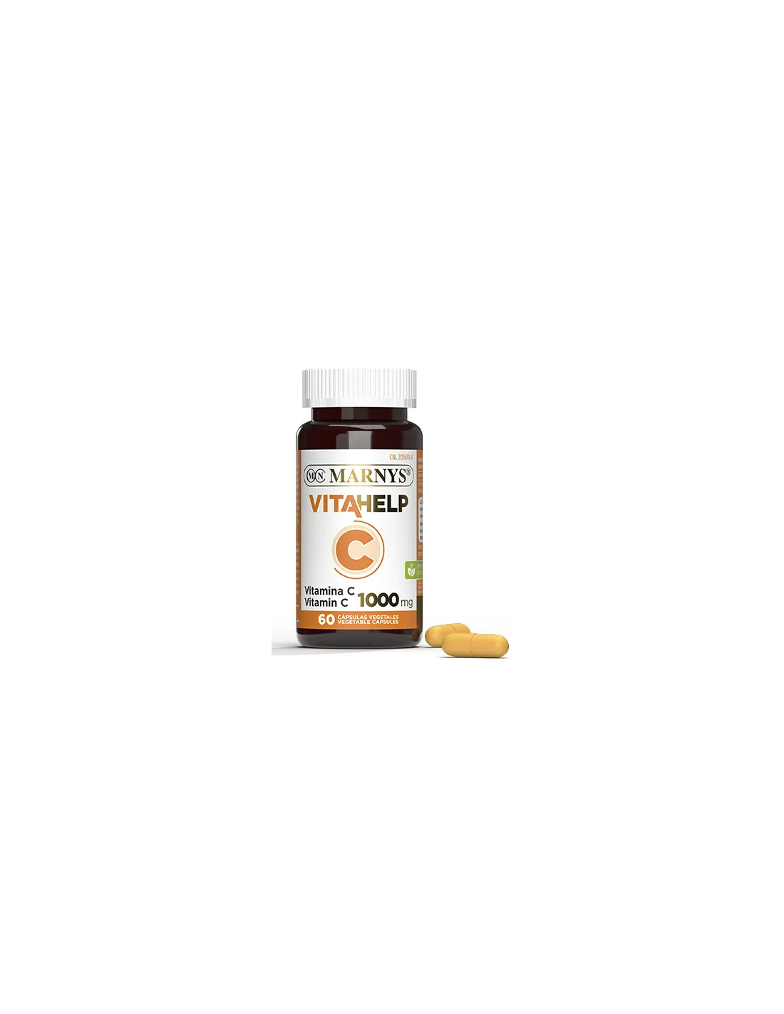 Vitahelp Vitamina C 1000Mg 60Cap. de Marnys