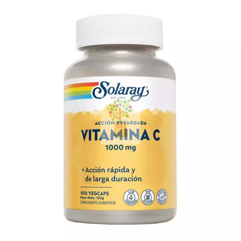 VITAMIN C 1000Mg. A/R 100 TABLETAS SOLARAY