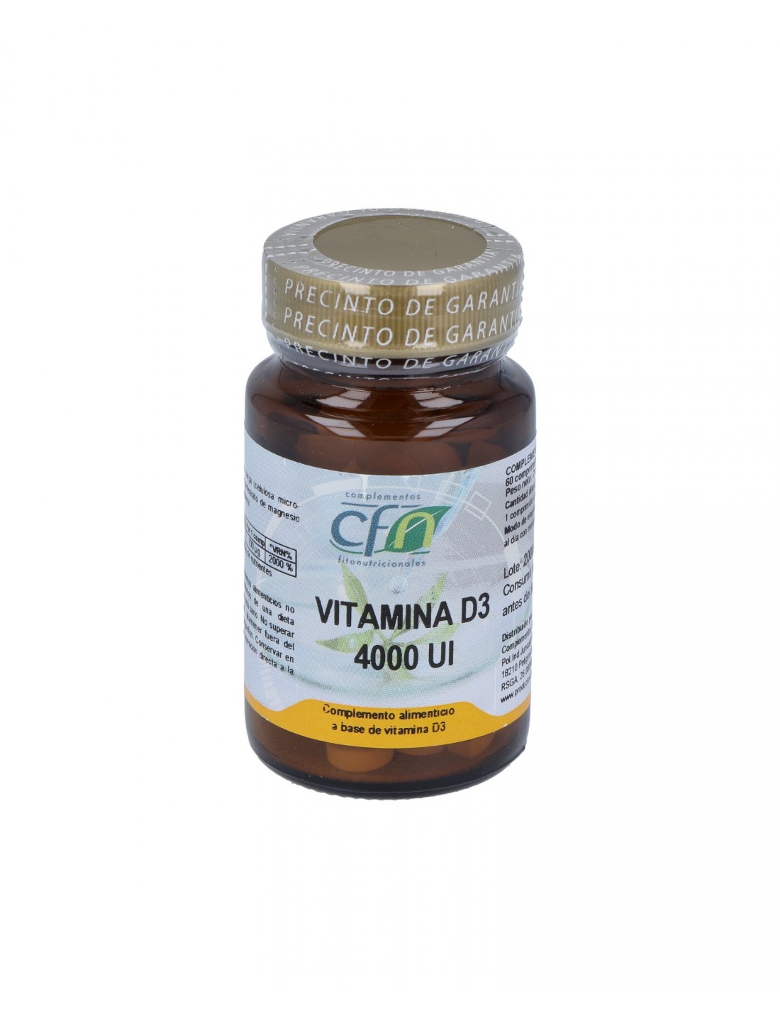 Vitamina D 4000Ui 60 Comp de Cfn