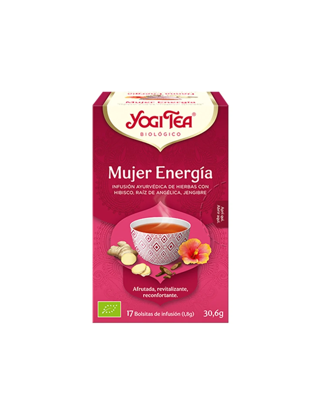 Women'S Energy Yogi Tea 17 Bags 17 X 1,8 G de Yogi Tea