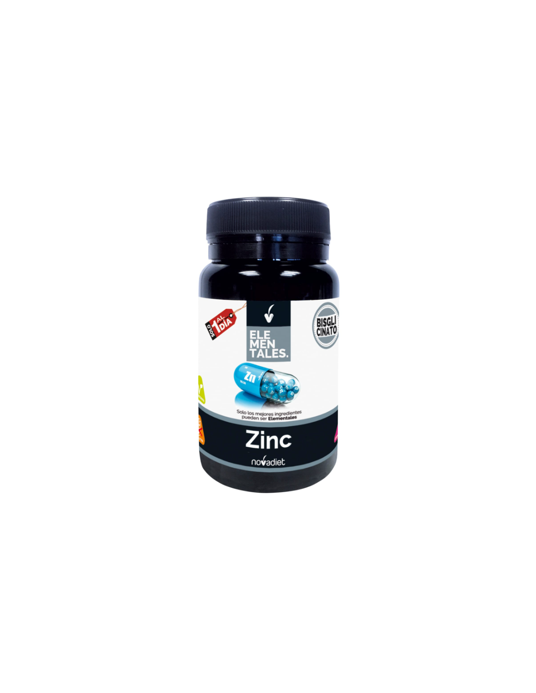 Zinc Envase de 60 cápsulas vegetales. de Novadiet