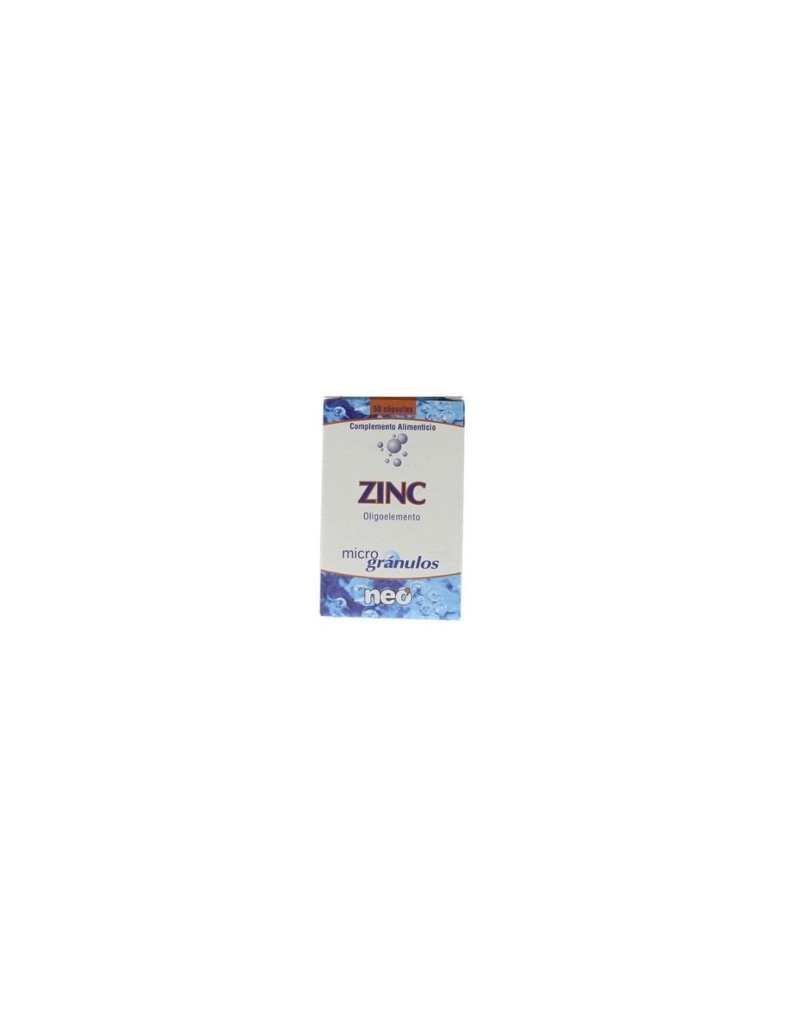 Zinc Microgranulos Neo 50Cap. de Neo
