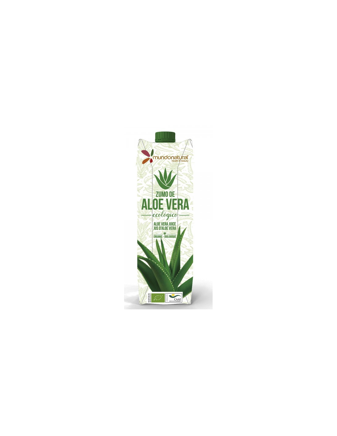 Zumo Ecologico De Aloe Vera 1L de Mundonatural